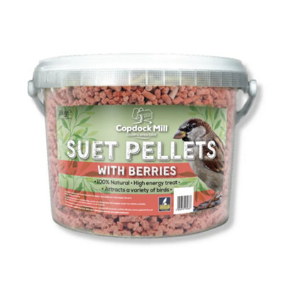 Copdock Mill Suet Pellets Berry Tub 3Kg from B&Q