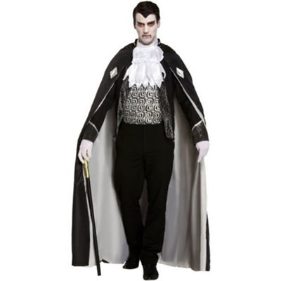 Vampire Lord Halloween Fancy Dress Costume Size M-L from B&Q