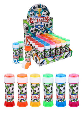 Henbrandt Pack Of 12 Football Bubble Tubs With Wand (50Ml) from B&Q