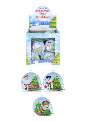 Poundfun Christmas Elf Paddle Bat & Ball - Image 4