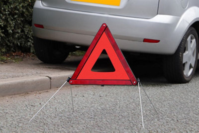 Streetwize Emergency Highly Reflective Warning Triangle E Approved from B&Q