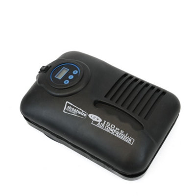 Streetwize Car Vehicle 150Psi 12V Compact Portable Digital Air Compressor With Auto Shut-Off from B&Q