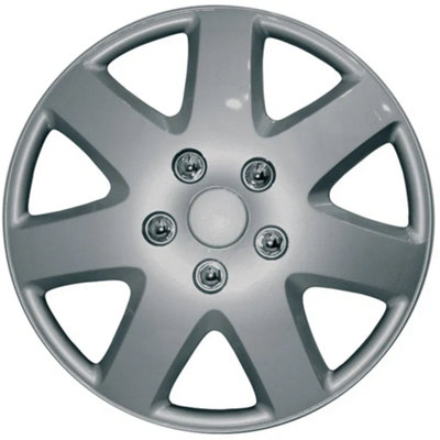 Streetwize 14 Tempest Silver Wheel Cover Set Of 4
