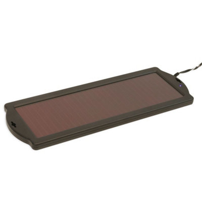 Streetwize Automotive 12V 1.5W Solar Trickle Panel Battery Charger Maintainer from B&Q
