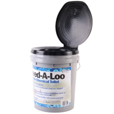 Leisurewize Need-A-Loo Portable Compact Camping Toilet Potty Loo Bucket 20 Litre from B&Q
