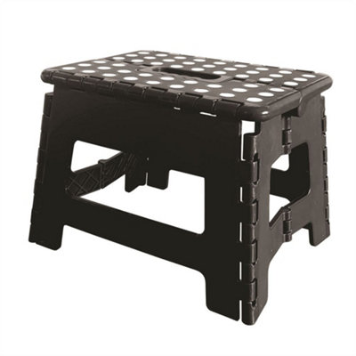 Leisurewize Streetwize Home Kitchen & Garden Durable Plastic Multi Purpose Foldable Small Step Up Stool from B&Q