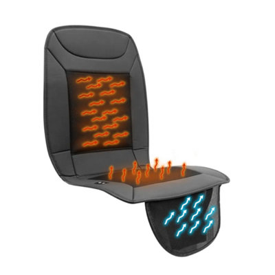 Streetwize 12V Heating & Cooling Car Seat Cushion from B&Q