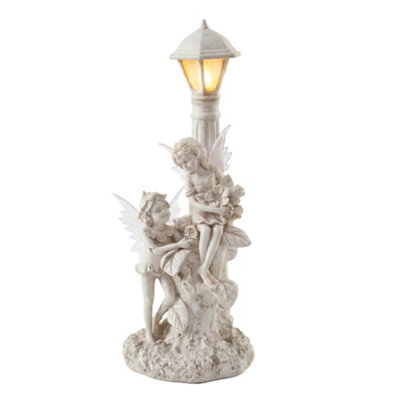 Gardenwize Solar Fairies Under Lamp Post Ornament With Led Light from B&Q