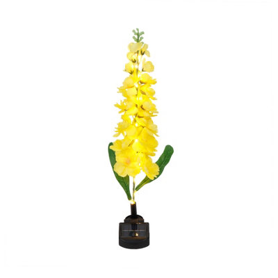 Gardenwize Yellow Delphinium Solar Lights With 20 Warm Led's from B&Q