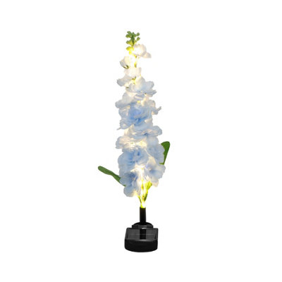 Gardenwize Blue Delphinium Solar Lights With 20 Warm Led's from B&Q