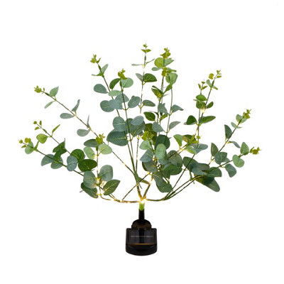Gardenwize Solar Eucalyptus Tree With Warm White Led's from B&Q