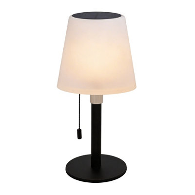 Gardenwize Solar Table Lamp With Usb & Warm White Leds from B&Q