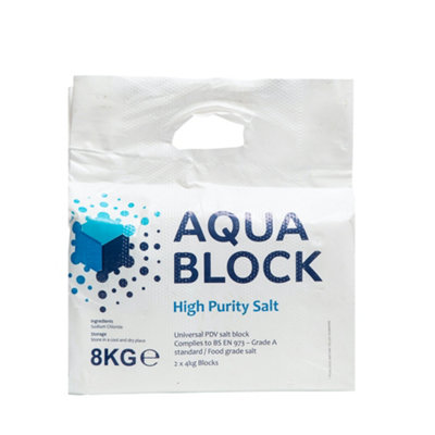 Calmag Block Water Softener Salt 8Kg from B&Q