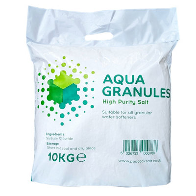 Calmag Granulated Dishwasher Water Softener Salt 10Kg from B&Q