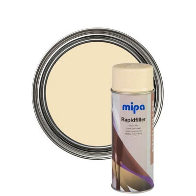 Mipa Rapid Filler Primer Spray  Beige 400Ml from B&Q