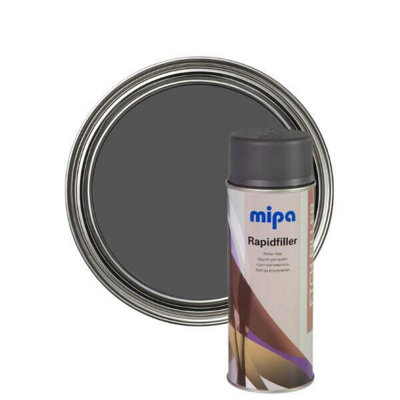 Mipa Rapid Filler Primer Spray Dark Grey 400Ml from B&Q