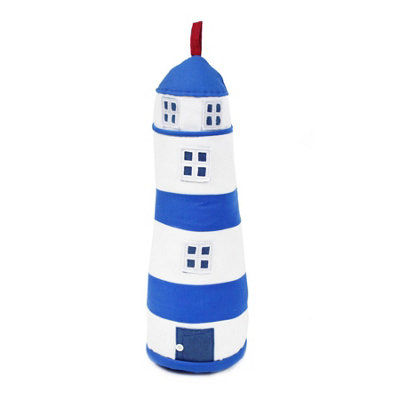 Peggy Wilkins Decorative Nautical Novelty Door Stop Lighthouse from B&Q