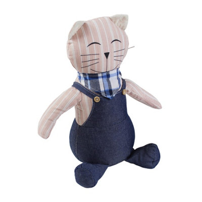 Peggy Wilkins Decorative Novelty Door Stop Country Cat from B&Q