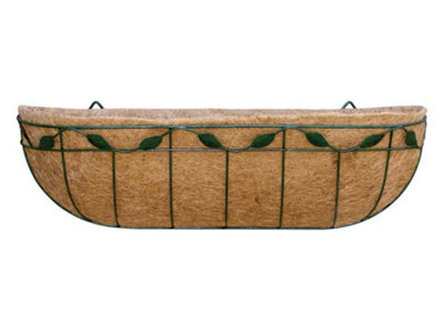 Garden Pride Trough Planter - Leaf Design Garden Planter