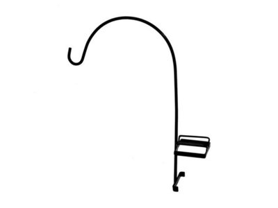 Garden Pride Swan Neck Concrete Post Hanging Basket Bracket from B&Q