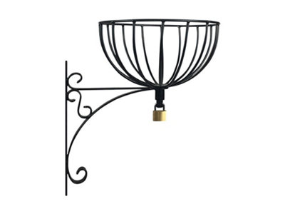 B&Q - Lockable Hanging Basket2 Pack 