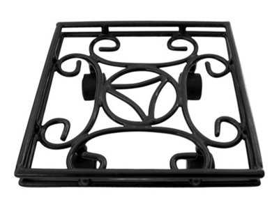 Garden Pride Heavy Duty Pot CaddySmall Square10"Pack Of 2Pot Mover from B&Q