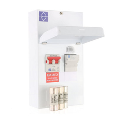 4 x Lewden FS6380100 Metalclad Fused Switches Single Phase 63/80/100A - Image 9