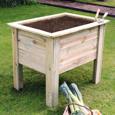 B&Q - Deep Root Planter 1M By  Outdoor Living