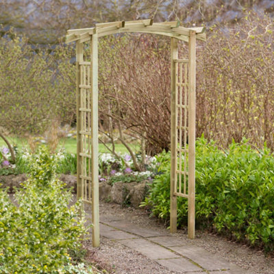 B&Q - Cambrian Garden Arch By  Outdoor Living