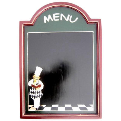 Minster Chef Menu BlackboardL3 X W40 X H60 Cm from B&Q
