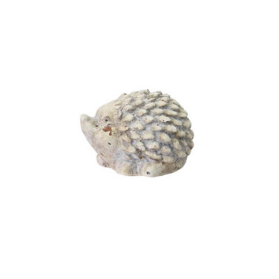 Minster Hedgehog OrnamentL10 X W8 X H7 CmCream Cement from B&Q