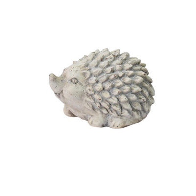 Minster Hedgehog OrnamentL21 X W17 X H13 CmCream Cement from B&Q