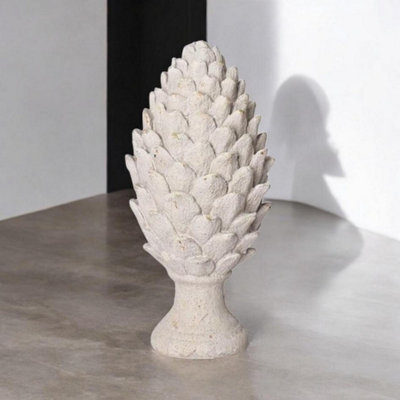 Minster Flower Decoration OrnamentResinL14 X W14 X H30 Cm from B&Q