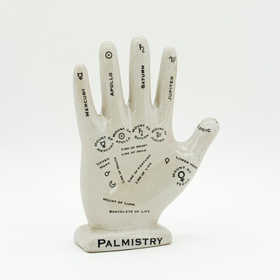 Minster 12 Inches Palmistry Hand OrnamentL6 X W15 X H30 Cm from B&Q