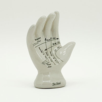 Minster 7 Inches Palmistry Hand OrnamentL8 X W8 X H17 Cm from B&Q