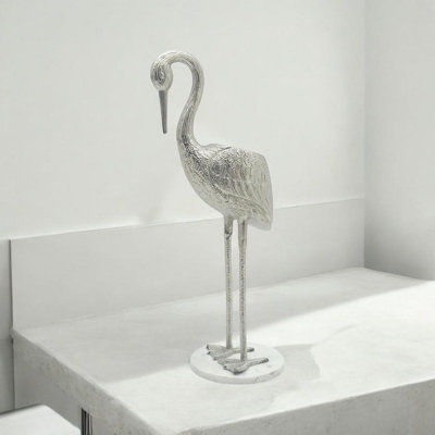 Minster Flamingo Wine Bottle HolderL25 X W20 X H65 Cm from B&Q