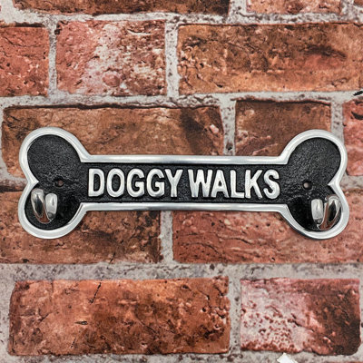 Minster Doggy Walks Wall Hook 30Cm from B&Q