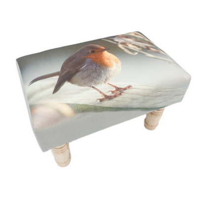 Minster Robin FootstoolL25 X W45 X H28 Cm from B&Q