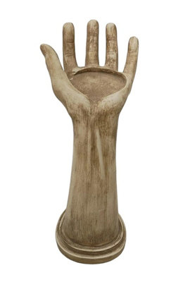 Minster Hand Wine Bottle HolderResinL22 X W14 X H32 Cm from B&Q