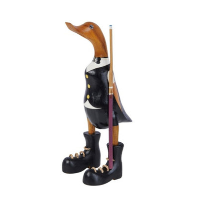 Minster 45Cm Hand Carved Snooker DuckWoodL15 X W15 X H45 Cm from B&Q