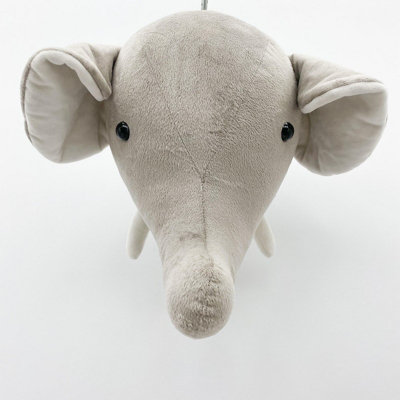 Minster Elephant Head HangerL18 X W20 X H30 Cm from B&Q