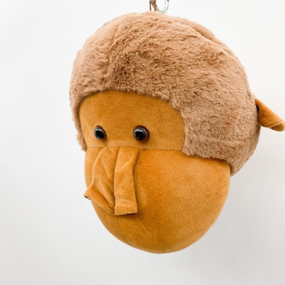 Minster Orangutan Head HangerL18 X W20 X H30 Cm from B&Q