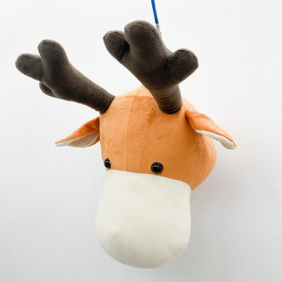Minster Reindeer Head HangerL18 X W20 X H30 Cm from B&Q