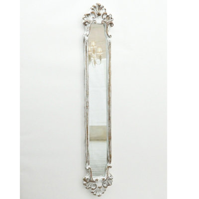 Minster MirrorL3 X W15 X H109 CmAntique Washed from B&Q