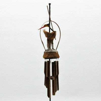 Minster Garden Bird Wind ChimeL17 X W35 X H52 Cm from B&Q