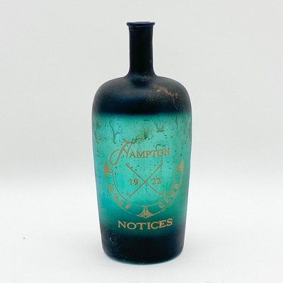 Minster 15 Inch Decorative Vase/bottleTinted GlassL16 X W16 X H38 Cm from B&Q