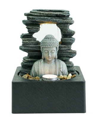 24Cm Table Top Indoor Water Fountain from B&Q