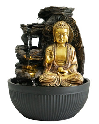 25Cm Table Top Indoor Water Fountain from B&Q