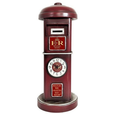 Minster Table ClockL42 X W17 X H17 Cm from B&Q