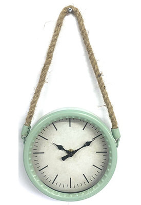 Minster Wall Clock - L5 X W15 X H35 Cm - Sea Green